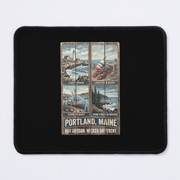 Item preview, Portland Maine Not Oregon Wicked Different Coastal designed and sold by snowry.
