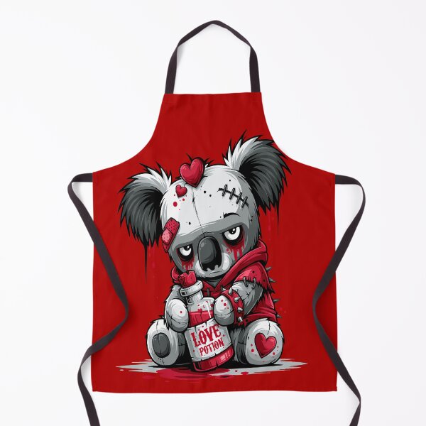 Item preview, Koala Love Potion Head Hearts Design designed and sold by RichardRags.