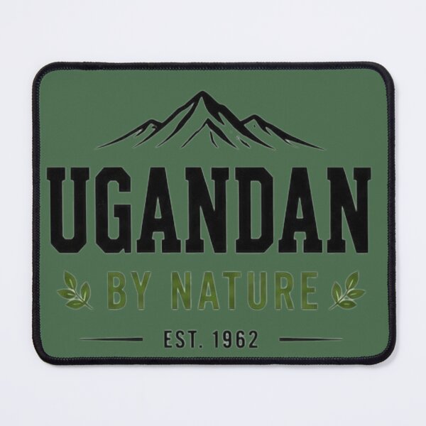 Item preview, Ugandan by Nature | Uganda Pride | Pearl of Africa | Ugandan Heritage Design designed and sold by Aisha Creates.