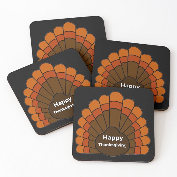 Item preview, Happy Thanksgiving turkey feathers designed and sold by gracehopelove.