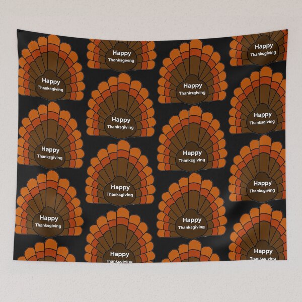 Item preview, Happy Thanksgiving turkey feathers designed and sold by gracehopelove.