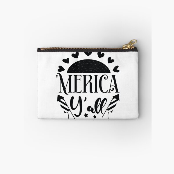 Item preview, 'Merica Y'all - 4th Of July Quotes Retro Vintage USA Patriotic Southern Pride Gift designed and sold by FuzionRaptor.