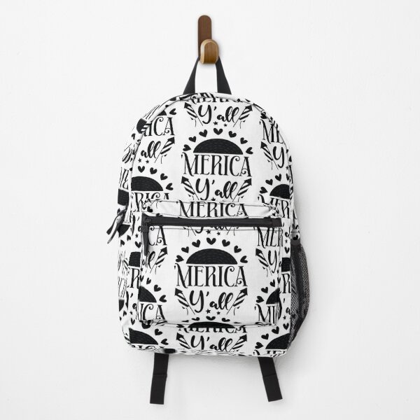 Item preview, 'Merica Y'all - 4th Of July Quotes Retro Vintage USA Patriotic Southern Pride Gift designed and sold by FuzionRaptor.