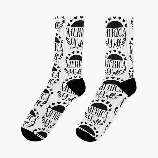 Item preview, 'Merica Y'all - 4th Of July Quotes Retro Vintage USA Patriotic Southern Pride Gift designed and sold by FuzionRaptor.