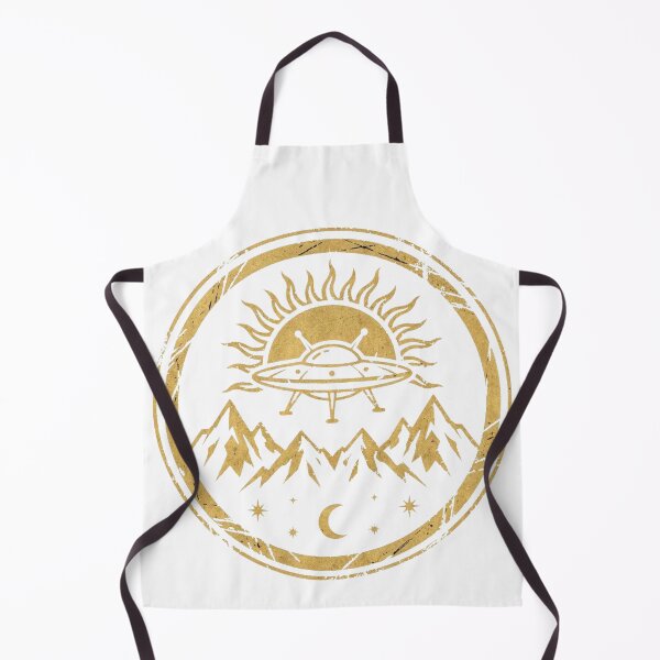 Item preview, Wish You Were Here – Earth – Vintage UFO Desert Emblem designed and sold by Evv_u.