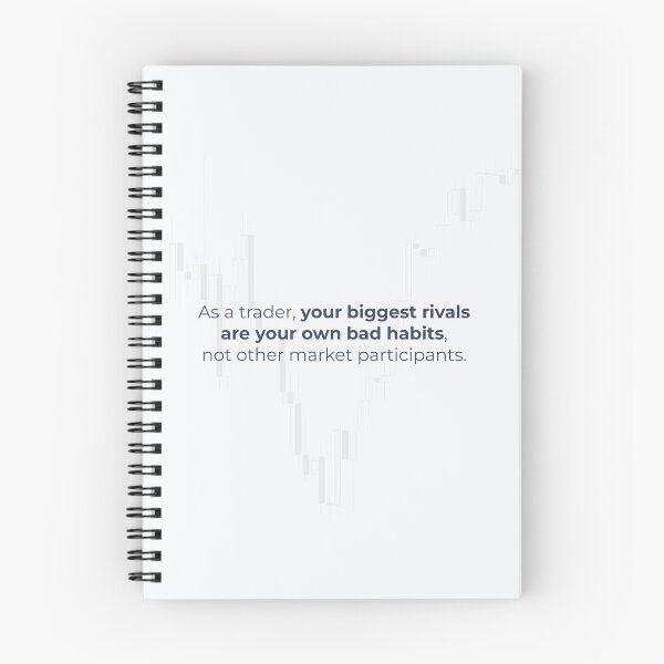 Item preview, "Your biggest rivals are your own bad habits" Poster designed and sold by Super Crooks Trading Bros.