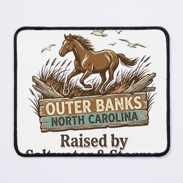 Item preview, Outer Banks Wild Horse designed and sold by bluecurrentco.