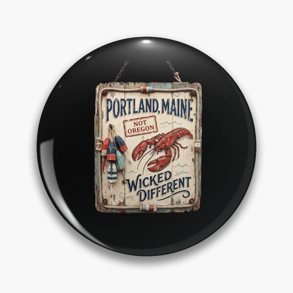Item preview, Portland Maine Not Oregon Wicked Different Lobster designed and sold by snowry.