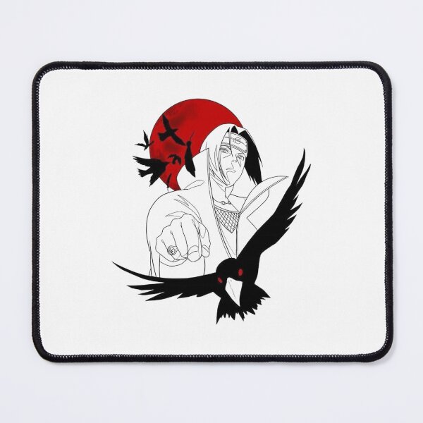 Item preview, Itachi Uchiha Red Moon Artwork designed and sold by nyxium-art.