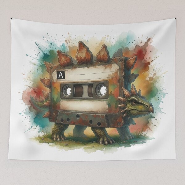 Item preview, Cassetteosaurus designed and sold by tomperys.