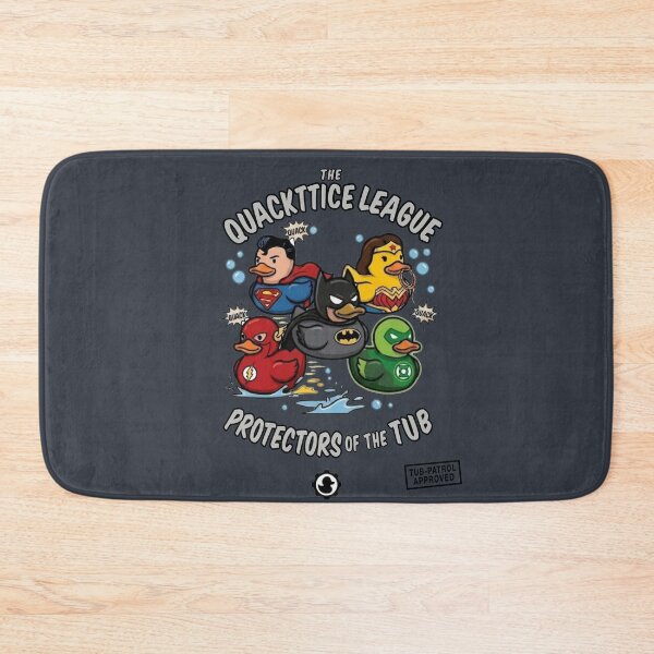 Item preview, The Quackttice League - Funny Rubber Duck Superhero Parody designed and sold by VoglR.