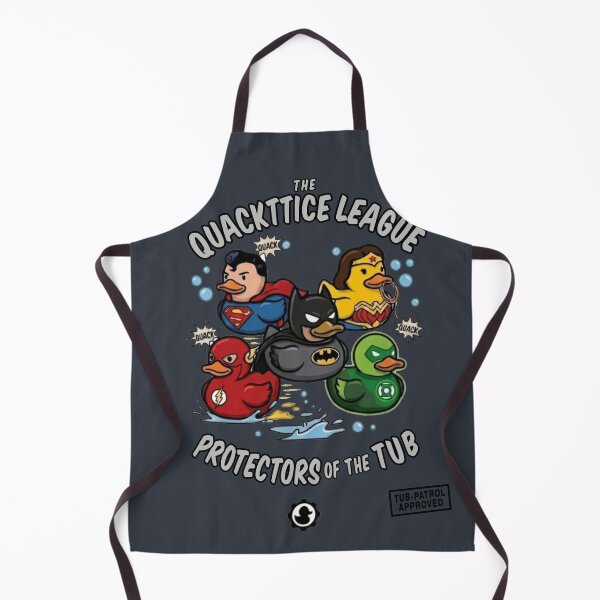 Item preview, The Quackttice League - Funny Rubber Duck Superhero Parody designed and sold by VoglR.