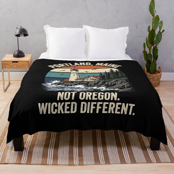 Item preview, Portland Maine Not Oregon Wicked Different Lighthouse designed and sold by snowry.