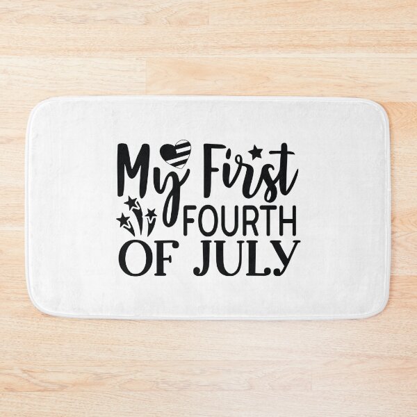 Item preview, My First Fourth Of July - 4th Of July Quotes Retro Vintage USA Patriotic Baby Gift designed and sold by FuzionRaptor.