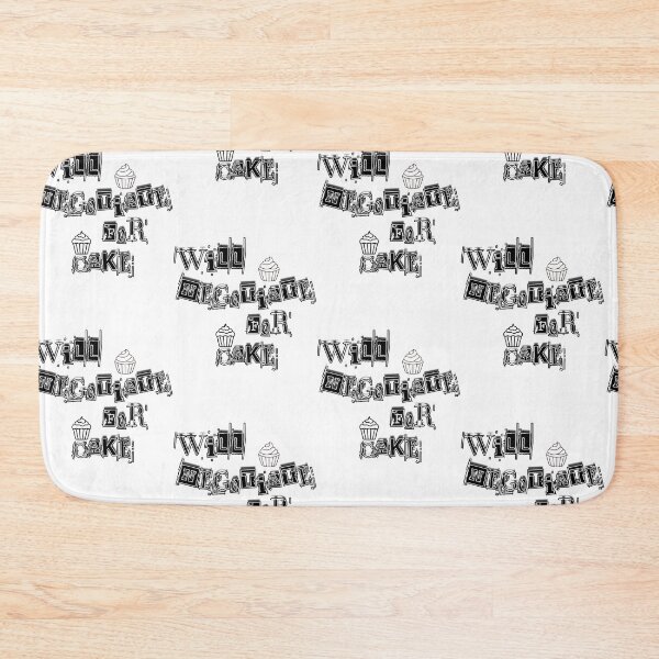 Item preview, Will Negotiate For Cake Funny Graphic designed and sold by Snedsdigital.