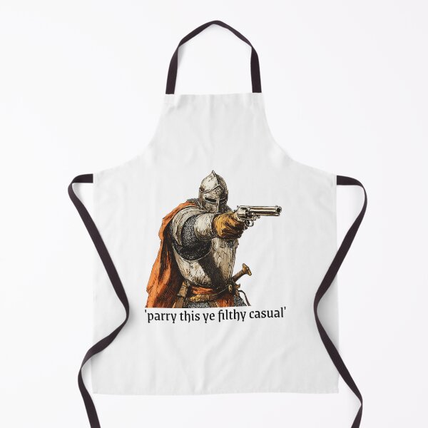 Item preview, Parry This You Filthy Casual - Medieval Knight With Gun designed and sold by bangercitiba.