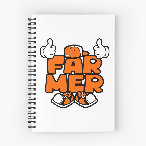 Item preview, FARMER - PROFESSIONS Lettering Character Bold Retro designed and sold by NFTWords.