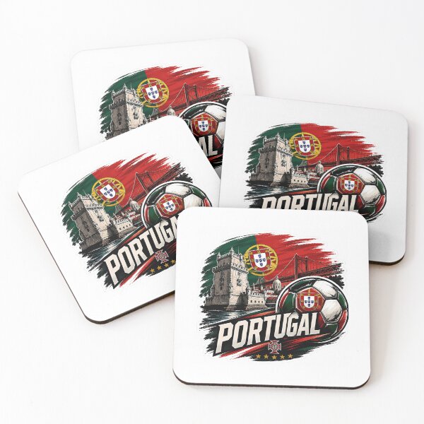 Item preview, Portugal Football Sticker For Fans Who Love Passionate Football Culture  Minimal Soccer Design Sticker designed and sold by bangercitiba.