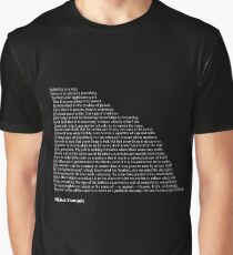 Michel Foucault Quotes Graphic T-Shirt