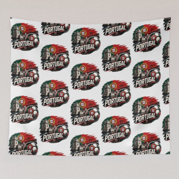 Item preview, Portugal Football Sticker For Fans Who Love Passionate Football Culture  Minimal Soccer Design Sticker designed and sold by bangercitiba.
