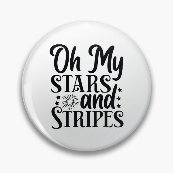 Item preview, Oh My Stars And Stripes - 4th Of July Quotes Retro Vintage USA Patriotic Pride Gift designed and sold by FuzionRaptor.