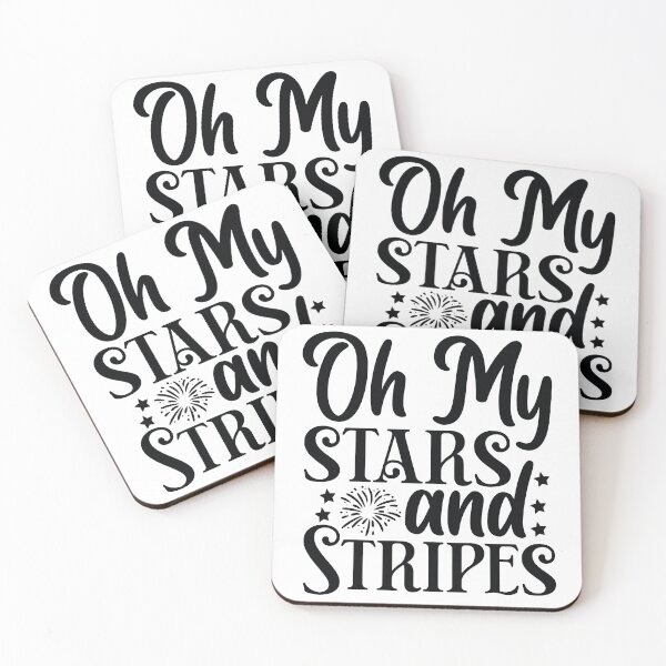 Item preview, Oh My Stars And Stripes - 4th Of July Quotes Retro Vintage USA Patriotic Pride Gift designed and sold by FuzionRaptor.
