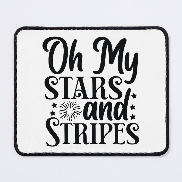 Item preview, Oh My Stars And Stripes - 4th Of July Quotes Retro Vintage USA Patriotic Pride Gift designed and sold by FuzionRaptor.