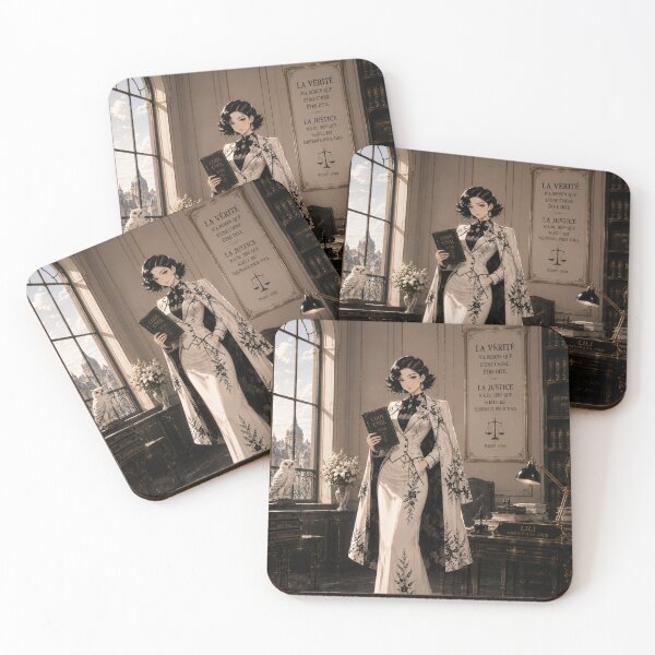 Item preview, Lili – Super Lawyer of the 1930s | Elegance, Justice, and Truth designed and sold by Chamalion.