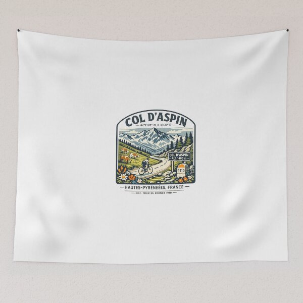 Item preview, col d'Aspin France designed and sold by TulipaGraphics.
