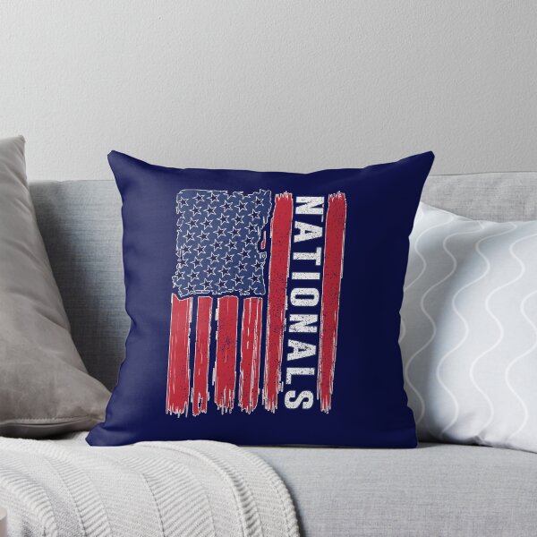 Item preview, Vintage Nationals Distressed US Flag Sports Fans Team Spirit designed and sold by RockTheFeal.