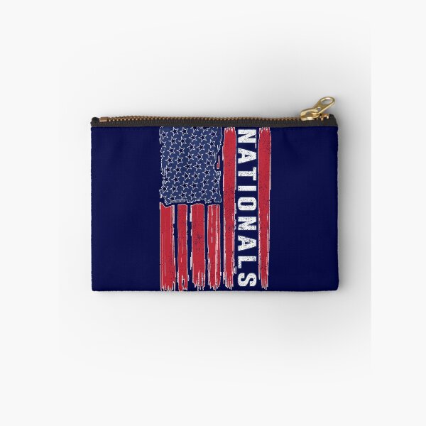 Item preview, Vintage Nationals Distressed US Flag Sports Fans Team Spirit designed and sold by RockTheFeal.