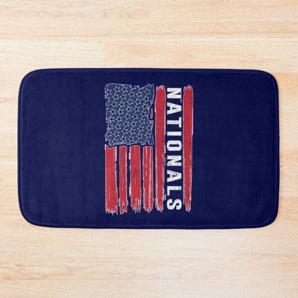 Item preview, Vintage Nationals Distressed US Flag Sports Fans Team Spirit designed and sold by RockTheFeal.