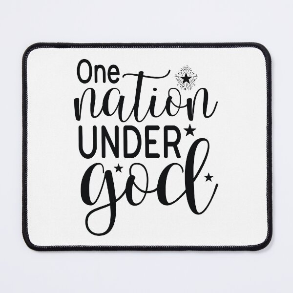 Item preview, One Nation Under God - 4th Of July Quotes Retro Vintage USA Patriotic Christian Faith Gift designed and sold by FuzionRaptor.