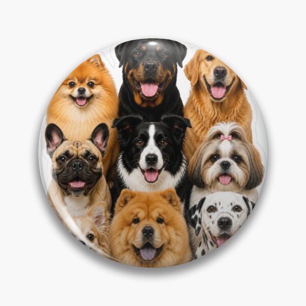 Item preview, Happy Dog Breeds designed and sold by Snurly.