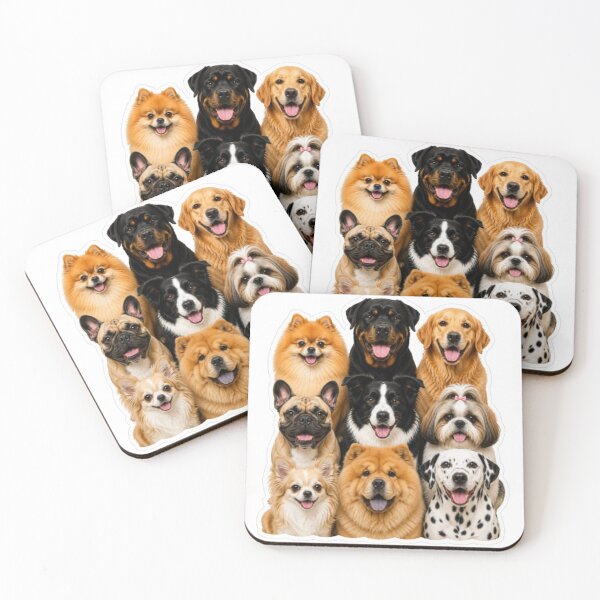 Item preview, Happy Dog Breeds designed and sold by Snurly.