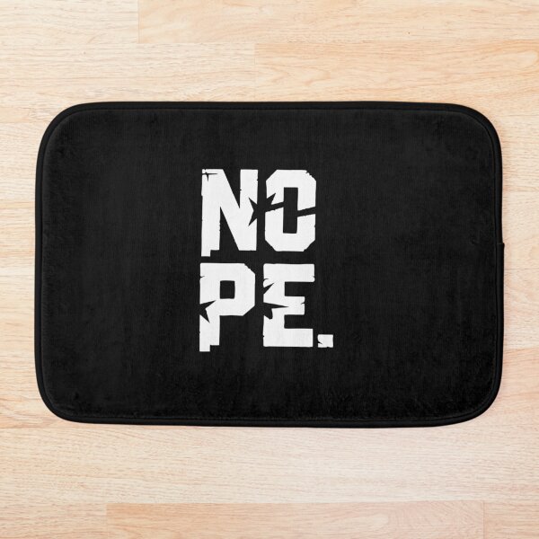 Item preview, NOPE. – Minimalist vintage grunge typographic design designed and sold by RedHDesign.