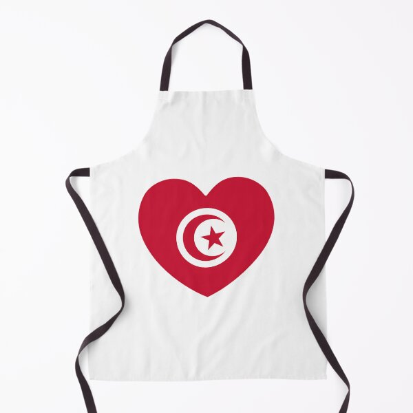 Item preview, Tunisia Flag Heart designed and sold by bangercitiba.