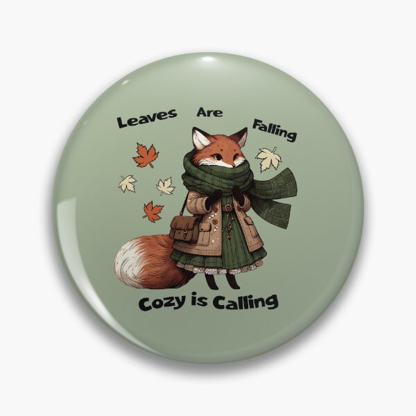Item preview, Cute Cottagecore Fox in Cozy Autumn Outfit | Woodland Fall Aesthetic Design designed and sold by Sachie's Studio.