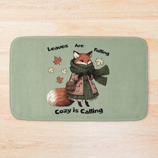 Item preview, Cute Cottagecore Fox in Cozy Autumn Outfit | Woodland Fall Aesthetic Design designed and sold by Sachie's Studio.