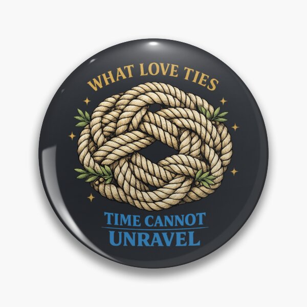 Item preview, What Love Ties Time Cannot Unravel designed and sold by PunchDrop.