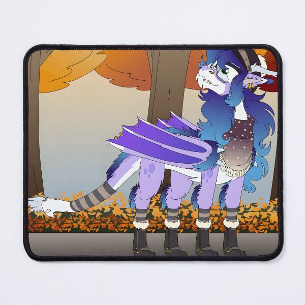 Item preview, Autumn Walk of the Violet Drake designed and sold by Lecalciro.