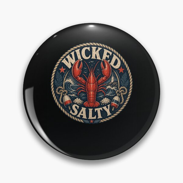 Item preview, Wicked Salty Lobster Ocean Maritime Apparel designed and sold by snowry.