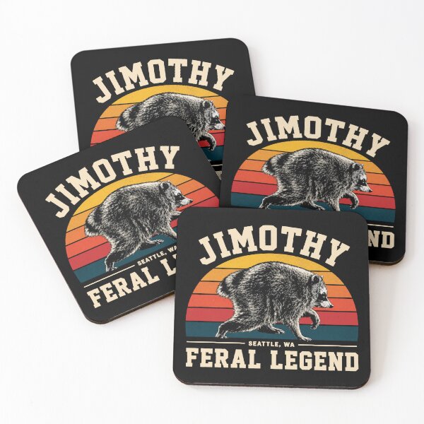 Item preview, Jimothy Raccoon Seattle Feral Legend Meme designed and sold by sentfromemily.