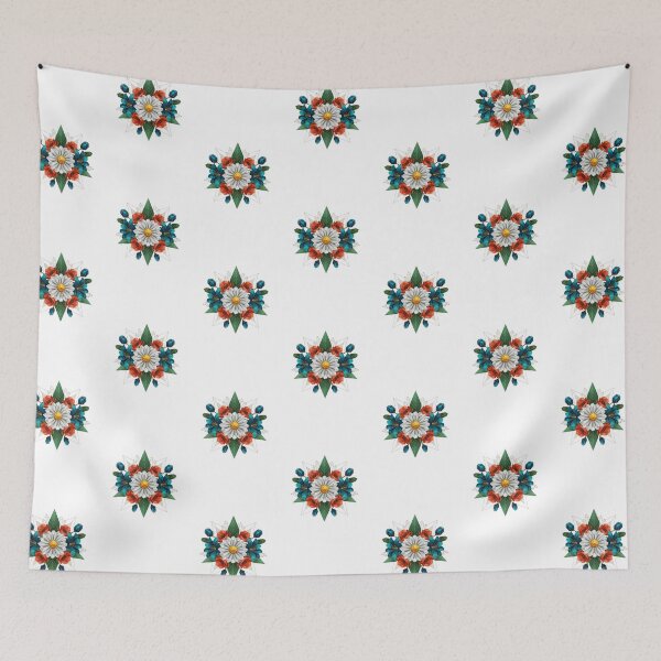 Item preview, Geometric Crystal Flower Bouquet: Modern Low Poly  designed and sold by Dzblack.