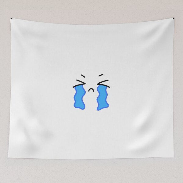 Item preview, Anime Crying Blue Tear Streams Cartoon Vector Graphic designed and sold by somimalikkk.