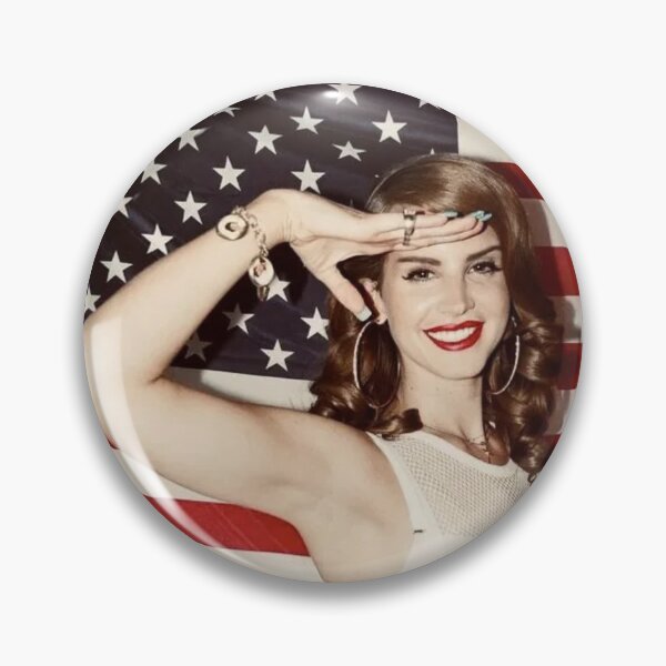 Item preview, american flag lana inspired 'sticker' designed and sold by dandelionzone.