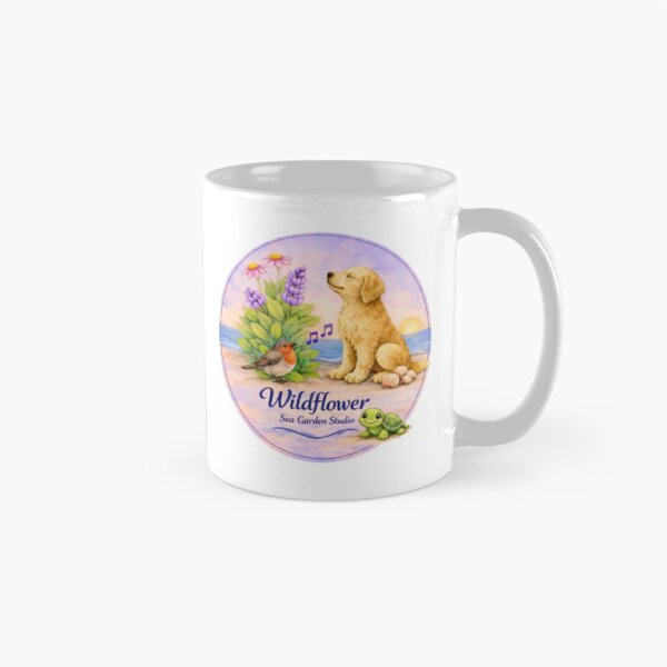 Item preview, Business Logo designed and sold by Wildflower Sea Garden Studio.