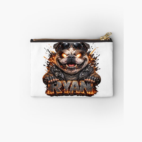 Item preview, Ryan – Rebel Bulldog Legend | Personalized 3D Cartoon Design designed and sold by AlexLineArt.