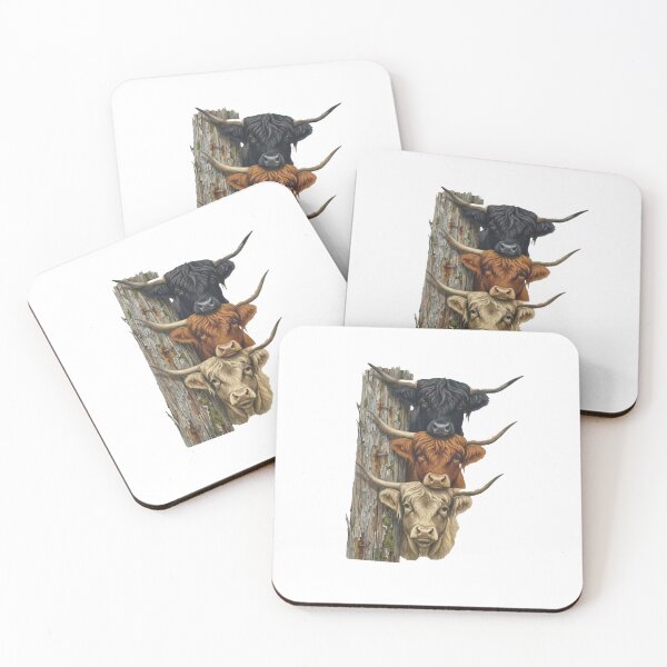Item preview, Highland Cow Trio designed and sold by Gbriel3.