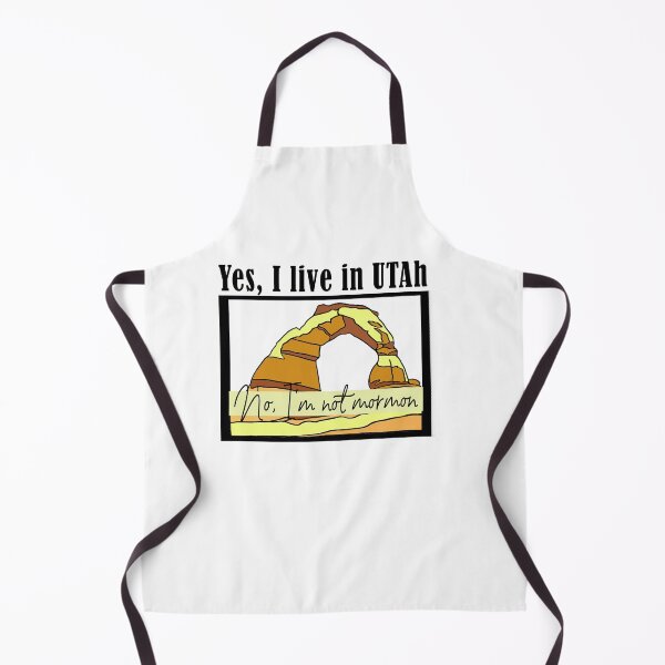 Item preview, Utah residents funny mountain mormon t shirt I'm not mormon I live in UT designed and sold by Paintingladycat.